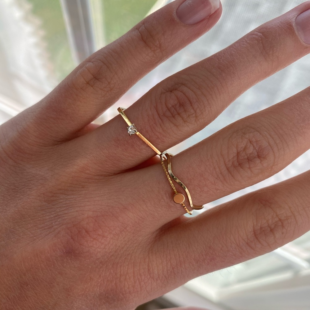 Gold Ring Set